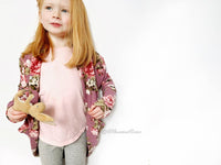 Little Kids Cocoon Cardi- PDF Apple Tree Sewing Pattern