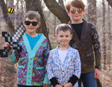 Big Kids Classic Cardigan - PDF Apple Tree Sewing Pattern