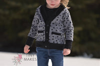 Cardigan Bundle: Cocoon Cardi and Classic Cardi All Size Bundle - PDF Apple Tree Sewing Pattern