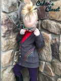 Big Kids Classic Cardigan - PDF Apple Tree Sewing Pattern