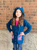 Big Kids Classic Cardigan - PDF Apple Tree Sewing Pattern