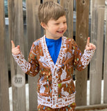 Big Kids Classic Cardigan - PDF Apple Tree Sewing Pattern