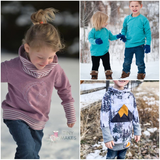 Little Kids Banff Grow With Me Sweatshirt Pattern- PDF Apple Tree Sewing Pattern