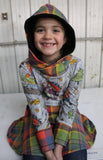 All Sizes Hooded Grow With Me Dress  - PDF Apple Tree Sewing Pattern (bonus extended sizes included)