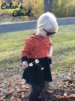 All Sizes Hooded Grow With Me Dress  - PDF Apple Tree Sewing Pattern (bonus extended sizes included)