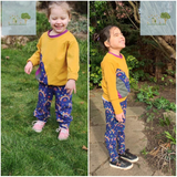 Little Kids SG Joggers- Grow With Me Slouchy Fit Joggers