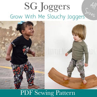 All Sizes SG Joggers- Grow With Me Slouchy Fit Joggers (bonus extended sizes included)