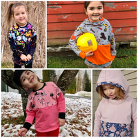 Little Kids Slouchy Dolman- PDF Apple Tree Sewing Pattern