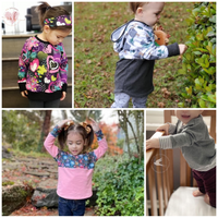 Little Kids Slouchy Dolman- PDF Apple Tree Sewing Pattern