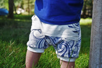 Little Kids Bunny Bottoms- Grow with Me Drop Crotch joggers - PDF Apple Tree Sewing Pattern