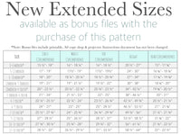 All sizes Grow Fonder - PDF Apple Tree Sewing Pattern (bonus extended sizes included)