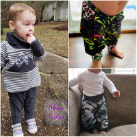 Little Kids SG Joggers- Grow With Me Slouchy Fit Joggers